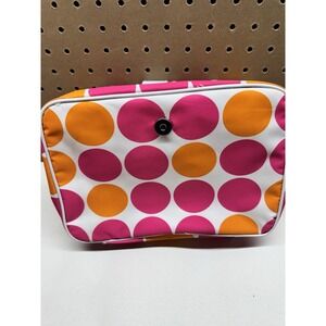 Lancome Hanging Cosmetic Travel Organizer Polka Dot Makeup Toiletry Bag